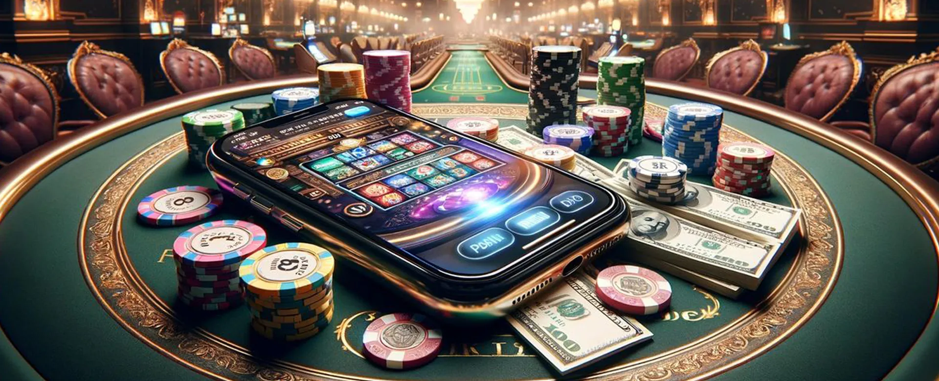 Dynamic casino background with login interface for 8k8 Casino Login PH